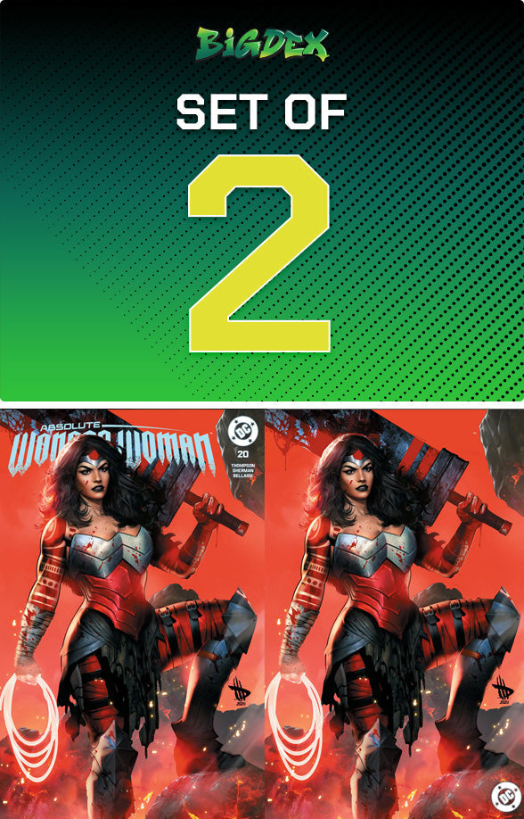 Absolute Wonder Woman #20 Dave Wilkins Trade/Virgin Set