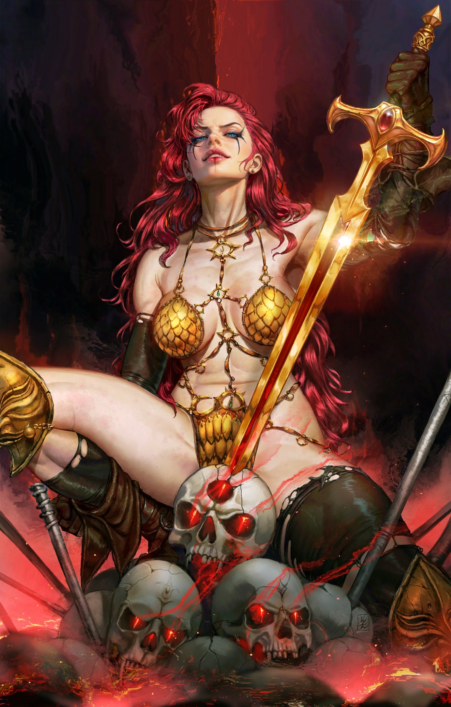 Altered States: Warlord #1 KYUYONG EOM HeroesCon Exclusive SET OF 3 VIRGINS