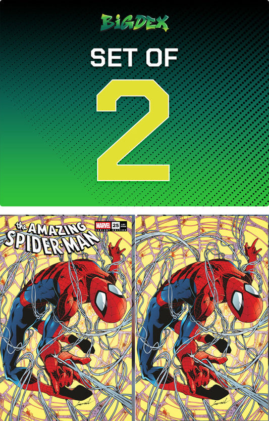 AMAZING SPIDER-MAN #25 - GODTAIL TRADE & VIRGIN VARIANT BUNDLE SET