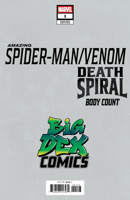 AMAZING SPIDER-MAN/VENOM DEATH SPIRAL: BODY COUNT #1 GODTAIL TRADE VARIANT