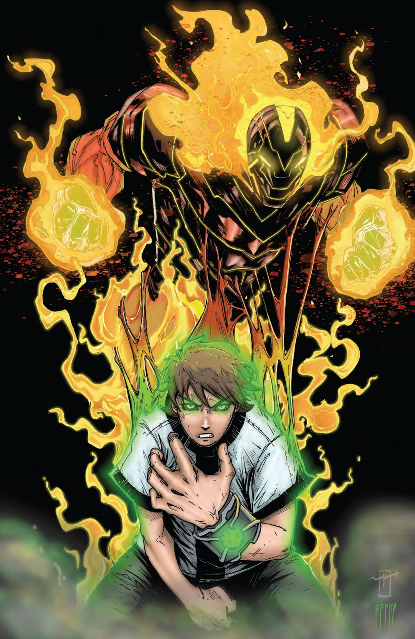 Ben 10 #4 JONATHAN URIBE Big Dex Comics Exclusive Variants Ldt 500!