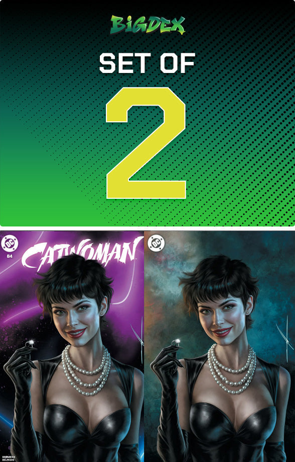 CATWOMAN #84 - CARLA COHEN TRADE & VIRGIN VARIANT BUNDLE SET