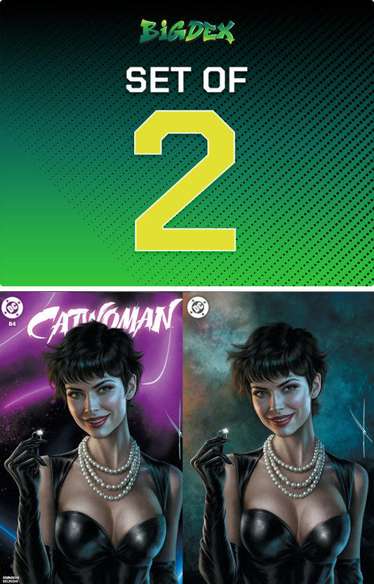 CATWOMAN #84 - CARLA COHEN TRADE & VIRGIN VARIANT BUNDLE SET