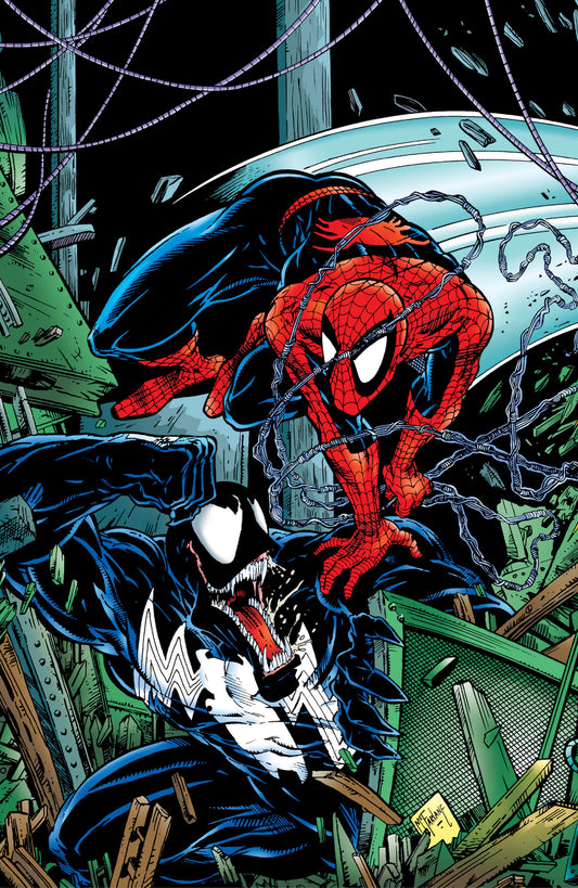 Amazing Spider-Man #300 TODD MCFARLANE Big Dex Comics Exclusive Mexican Foil Virgin Variant