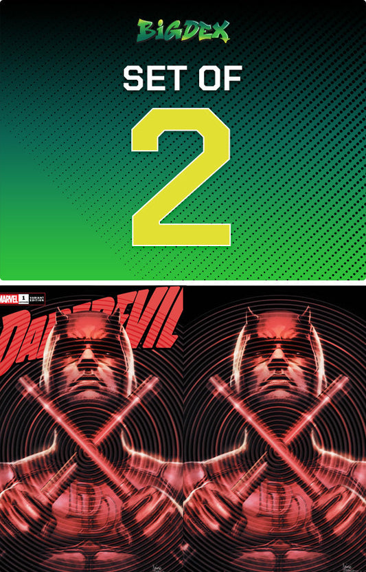 DAREDEVIL #1 - MICO SUAYAN TRADE & VIRGIN VARIANT BUNDLE SET