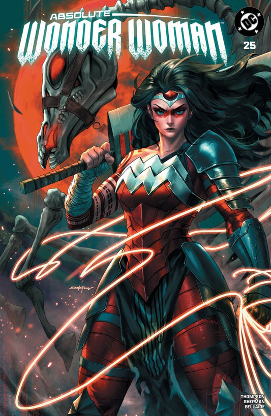 ABSOLUTE WONDER WOMAN #25 - SANTA FUNG TRADE VARIANT KNIGHT OF COMICS EXCLUSIVE LTD 1000 - Preorder