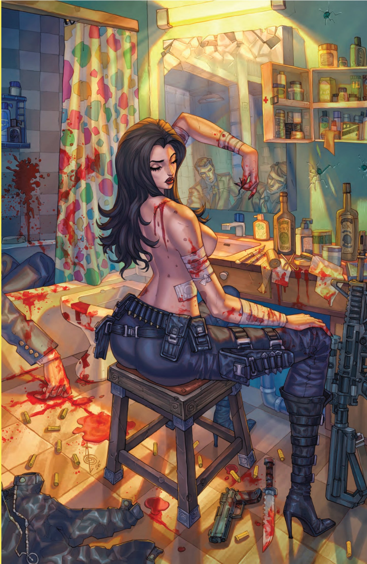 GUN HONEY #2 - ALAN QUAH HEROESCON 2026 VIRGIN VARIANT EXCLUSIVE