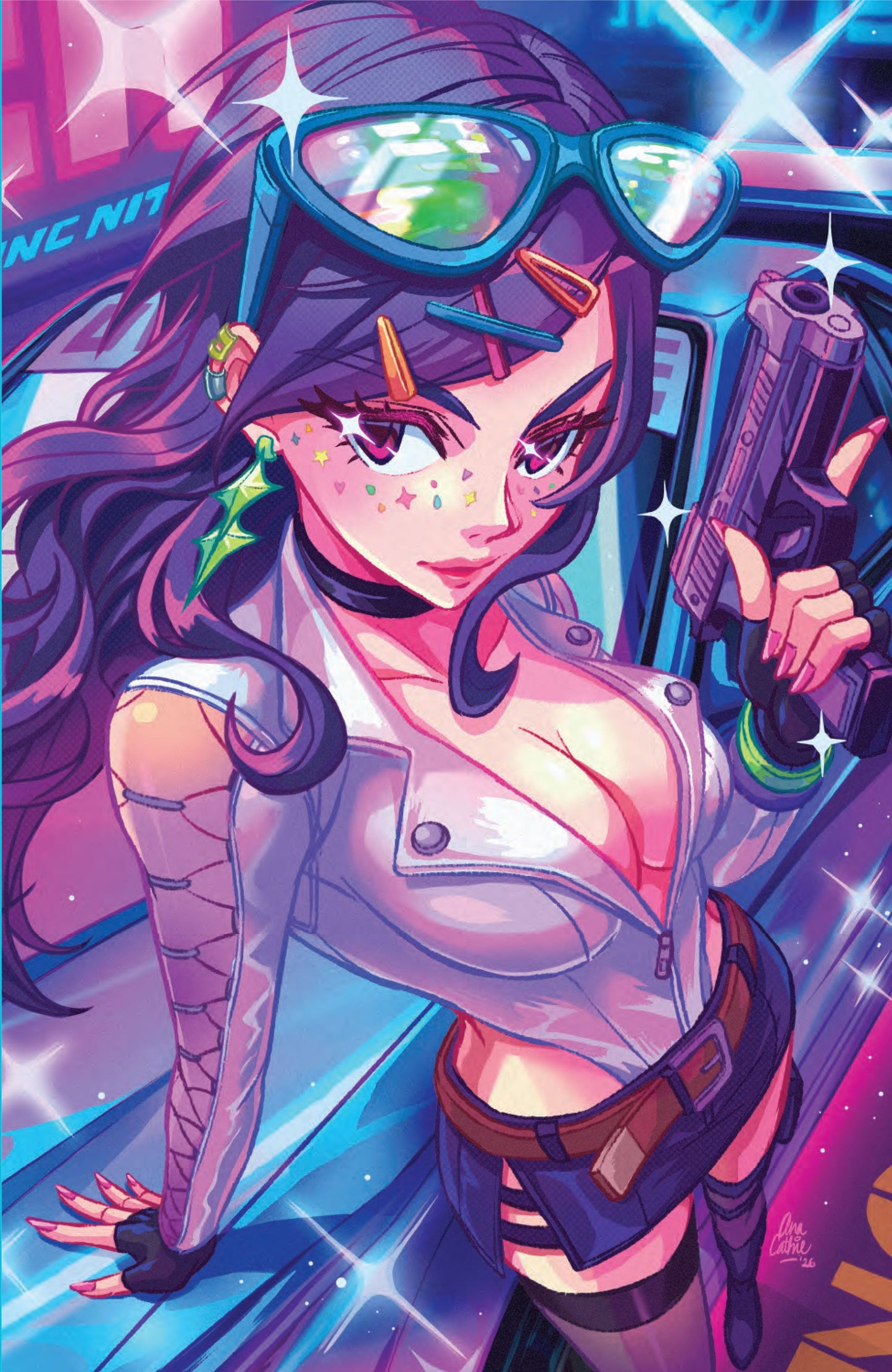 GUN HONEY #2 - ANACATHIE HEROESCON 2026 VIRGIN VARIANT EXCLUSIVE
