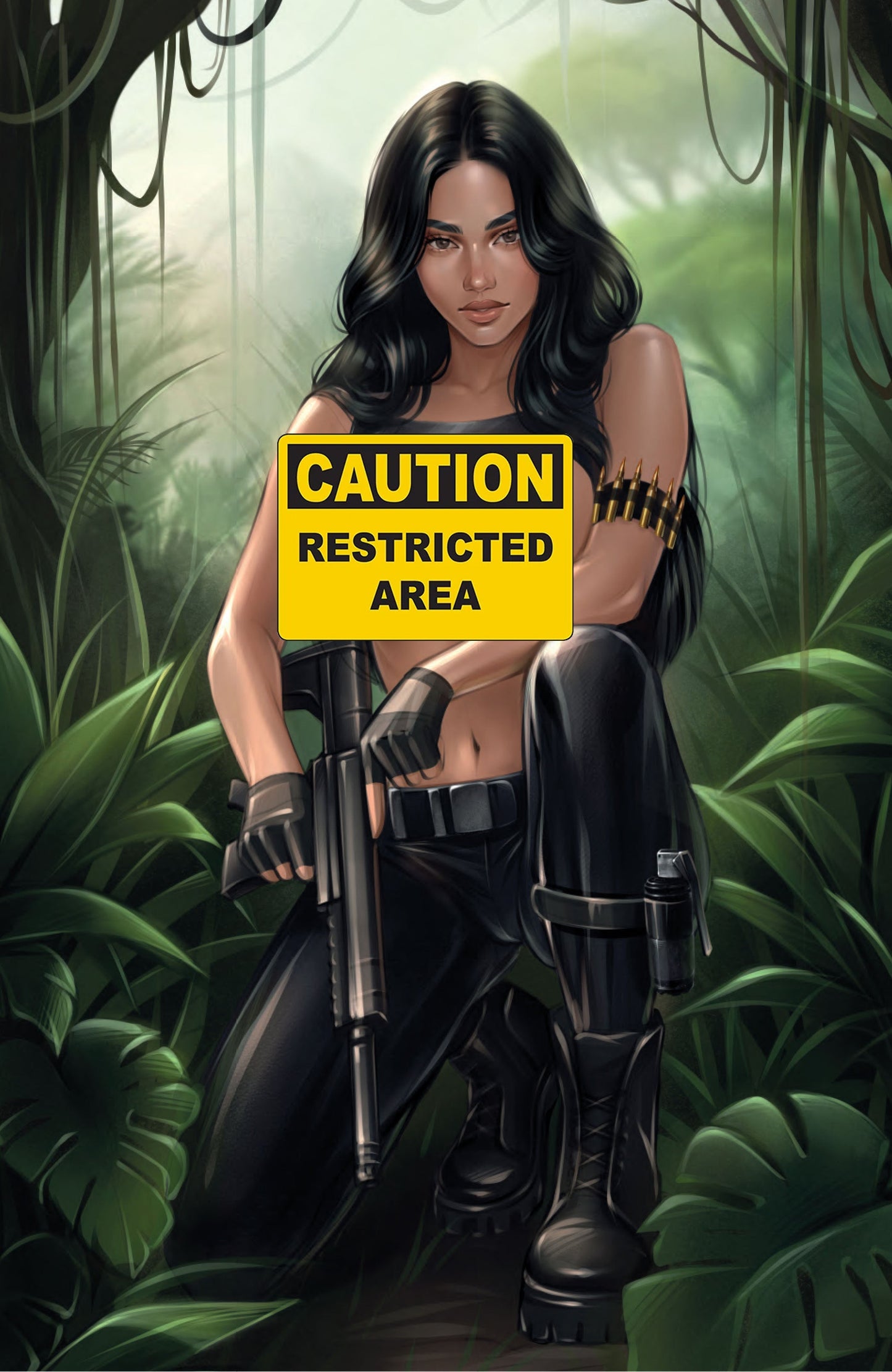 GUN HONEY #2 - PILNIKOVA ART HEROESCON 2026 RISQUE VIRGIN VARIANT EXCLUSIVE