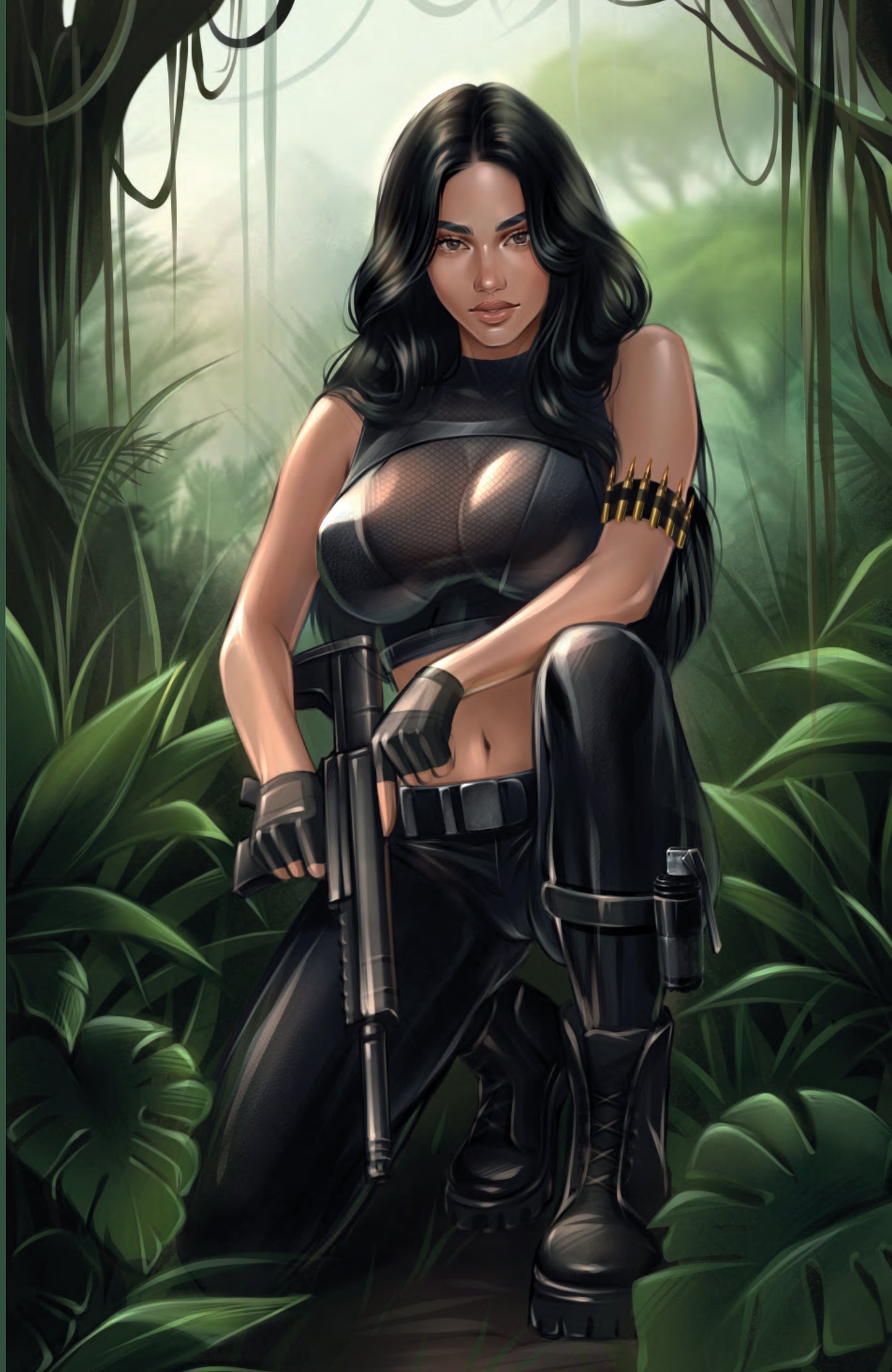 GUN HONEY #2 - PILNIKOVA ART HEROESCON 2026 VIRGIN VARIANT EXCLUSIVE