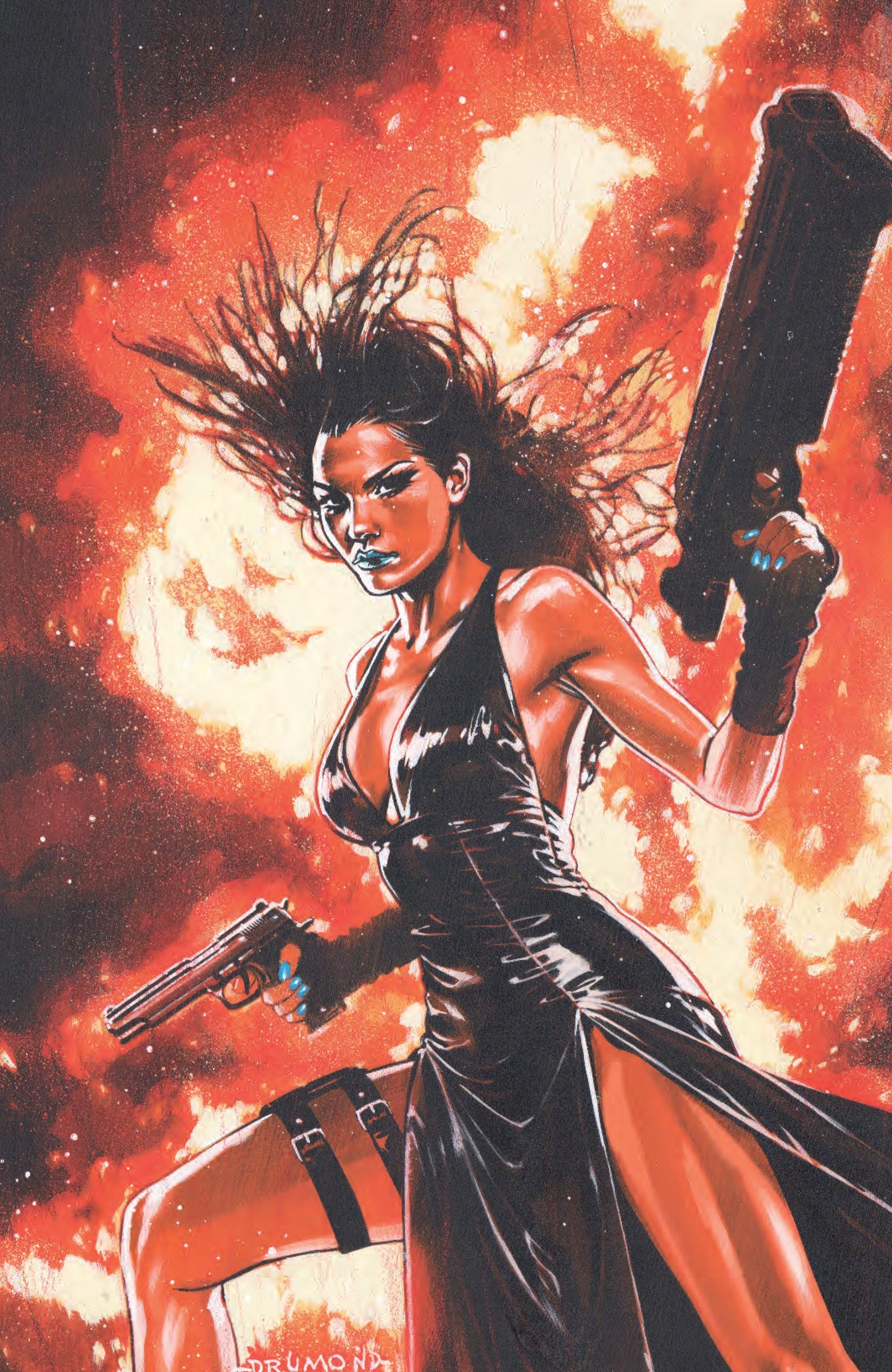 GUN HONEY #2 - RICARDO DRUMOND HEROESCON 2026 VIRGIN VARIANT EXCLUSIVE