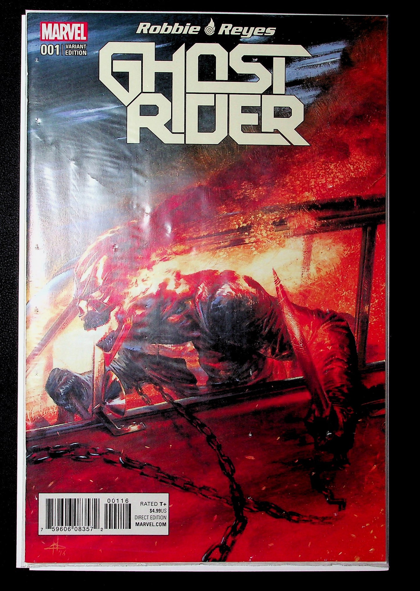 GHOST RIDER #1 - GABRIELE DELL'OTTO TRADE VARIANT EXCLUSIVE COLOR NM+