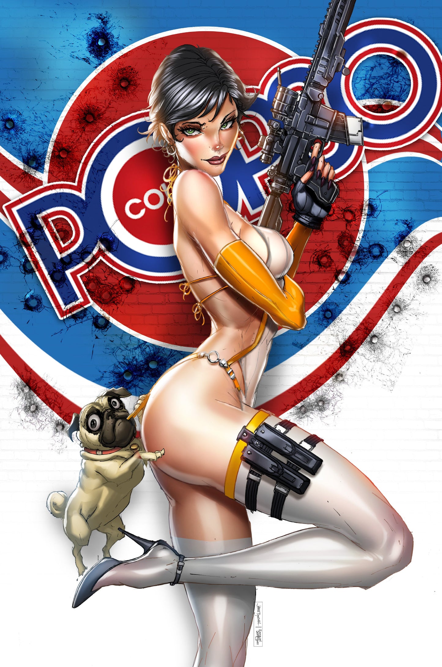 POP KILL #3 - JAMIE TYNDALL NAKED GUN VIRGIN VARIANT