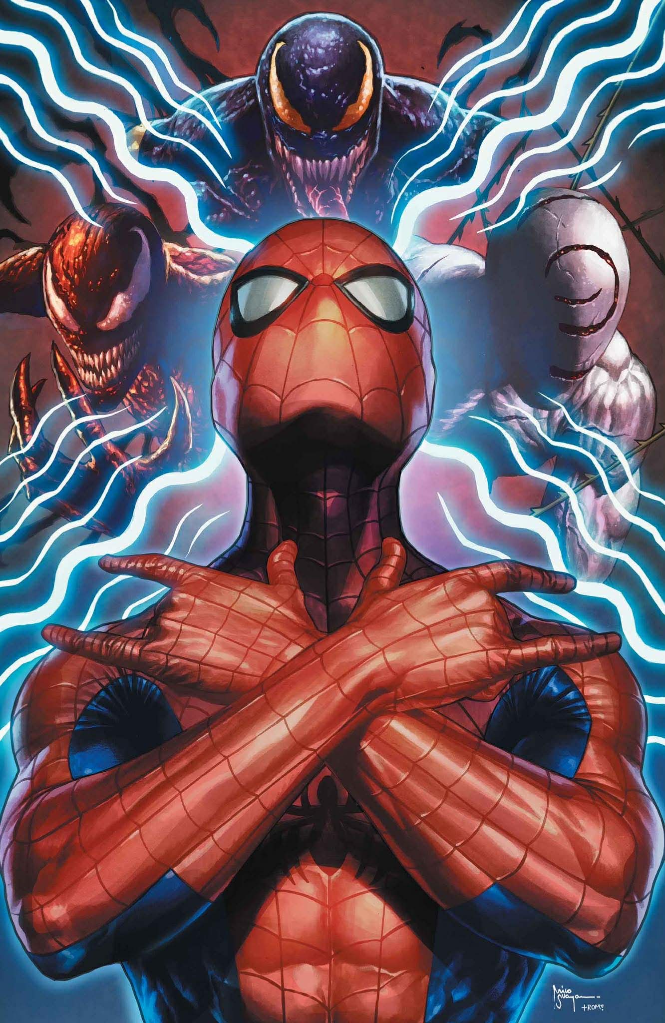 SPIDER-MAN #25 - MICO SUAYAN VIRGIN VARIANT