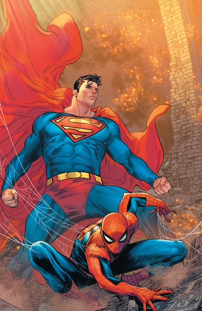 SPIDER-MAN/SUPERMAN #1 - MARCO CHECCHETTO VIRGIN VARIANT