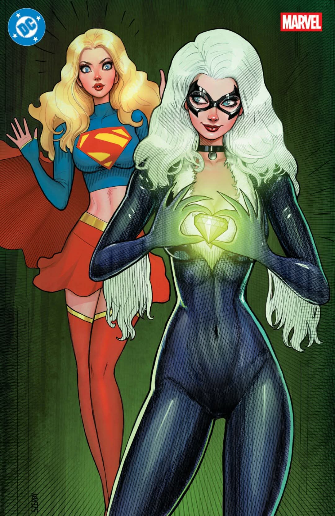 SUPERMAN/SPIDER-MAN #1 - NATHAN SZERDY FOIL VARIANT