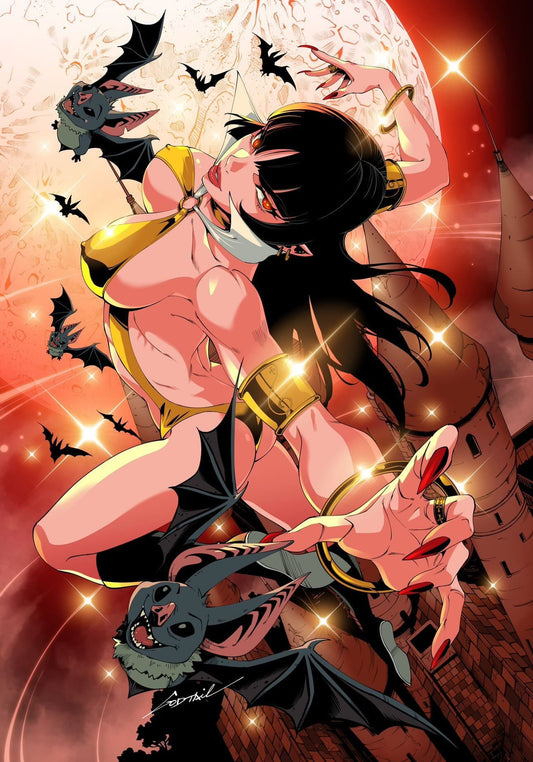 Vampirella #4 GODTAIL Golden Suit Limited to 500 Virgin Variant