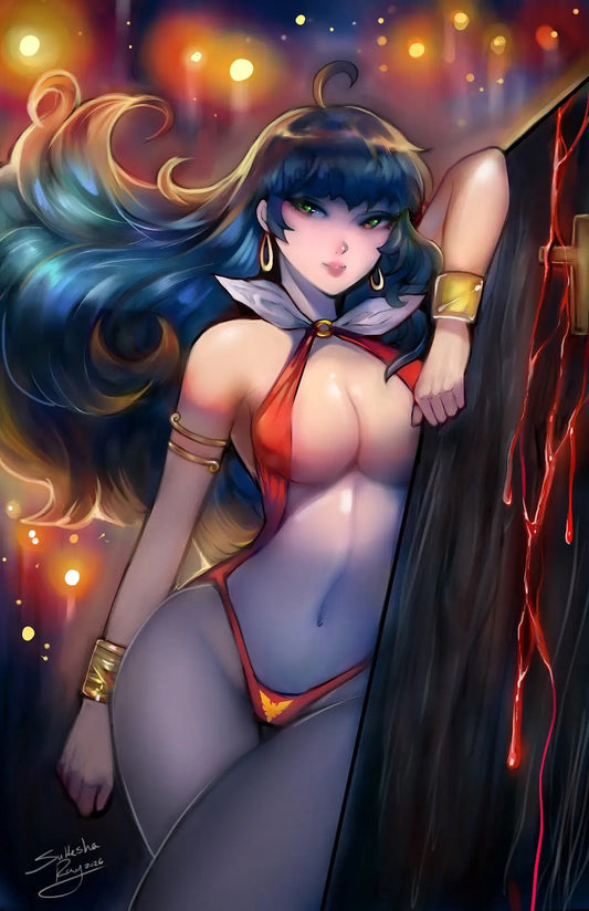 VAMPIRELLA ARMAGEDDON #8 - SUKESHA RAY VIRGIN VARIANT