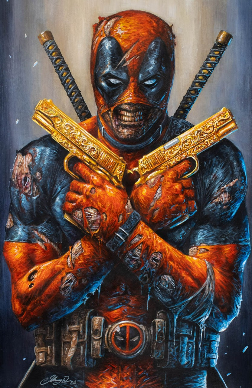 DEADPOOL APRIL POOL'S DAY #1 - JOHNNY DESJARDINS VIRGIN VARIANT