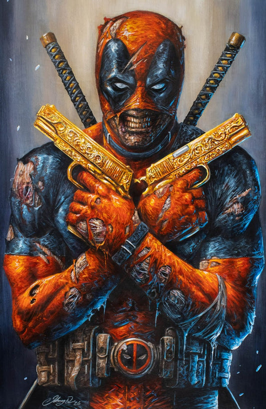DEADPOOL APRIL POOL'S DAY #1 - JOHNNY DESJARDINS VIRGIN VARIANT