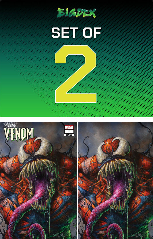 WEB OF VENOM #1 - JOHNNY DEJARDINS TRADE/VIRGIN BUNDLE SET (PRE-ORDER)